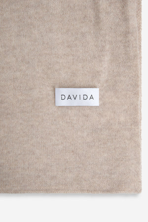 Big Classic Scarf - Sand