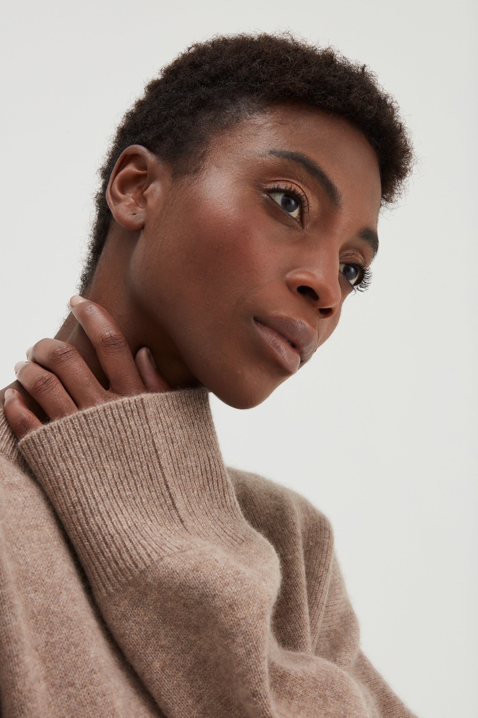 Davida Boxy O-neck Sweater Sweaters Mink