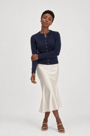 Classic Cardigan - Navy