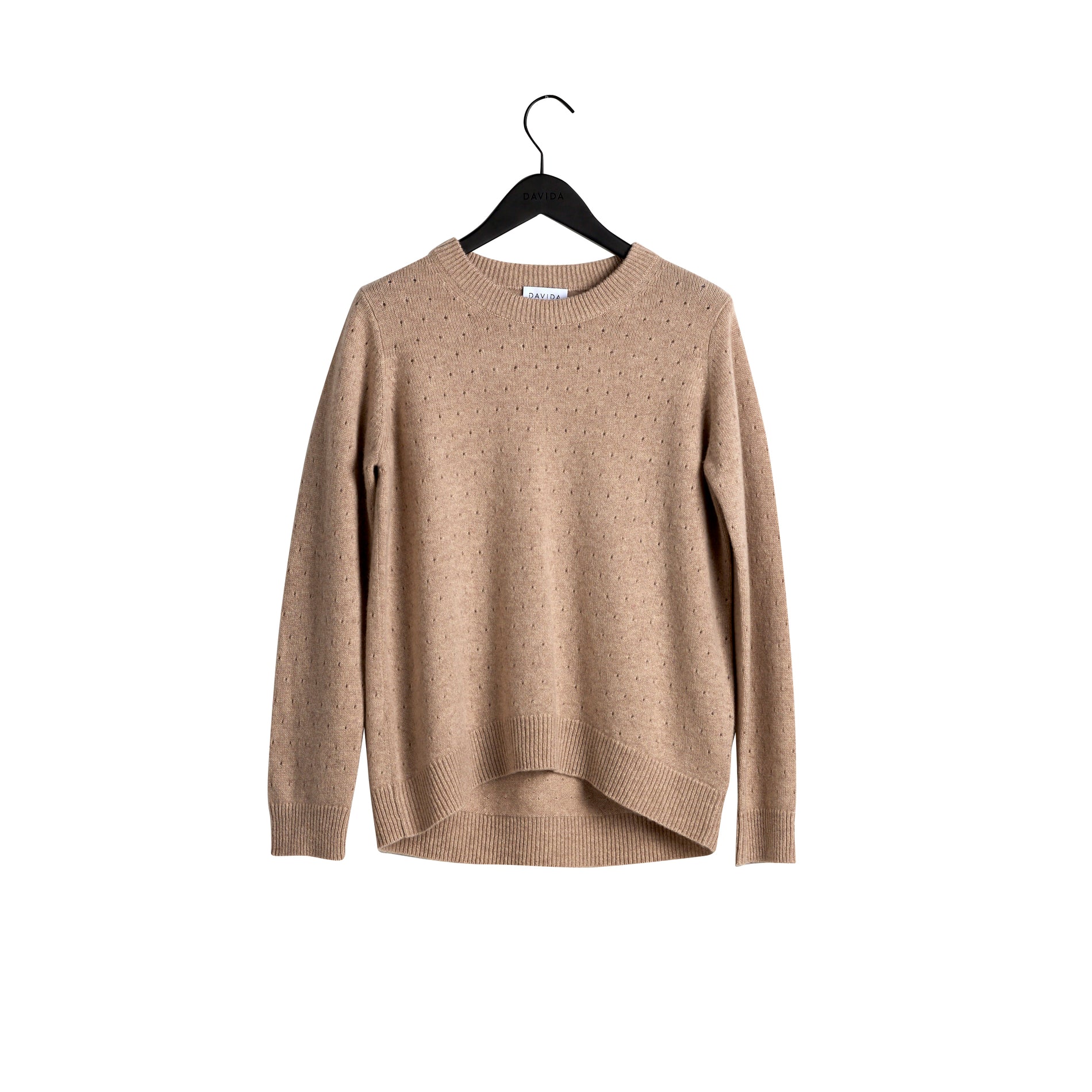Davida Dotted Sweater Sweaters Sand