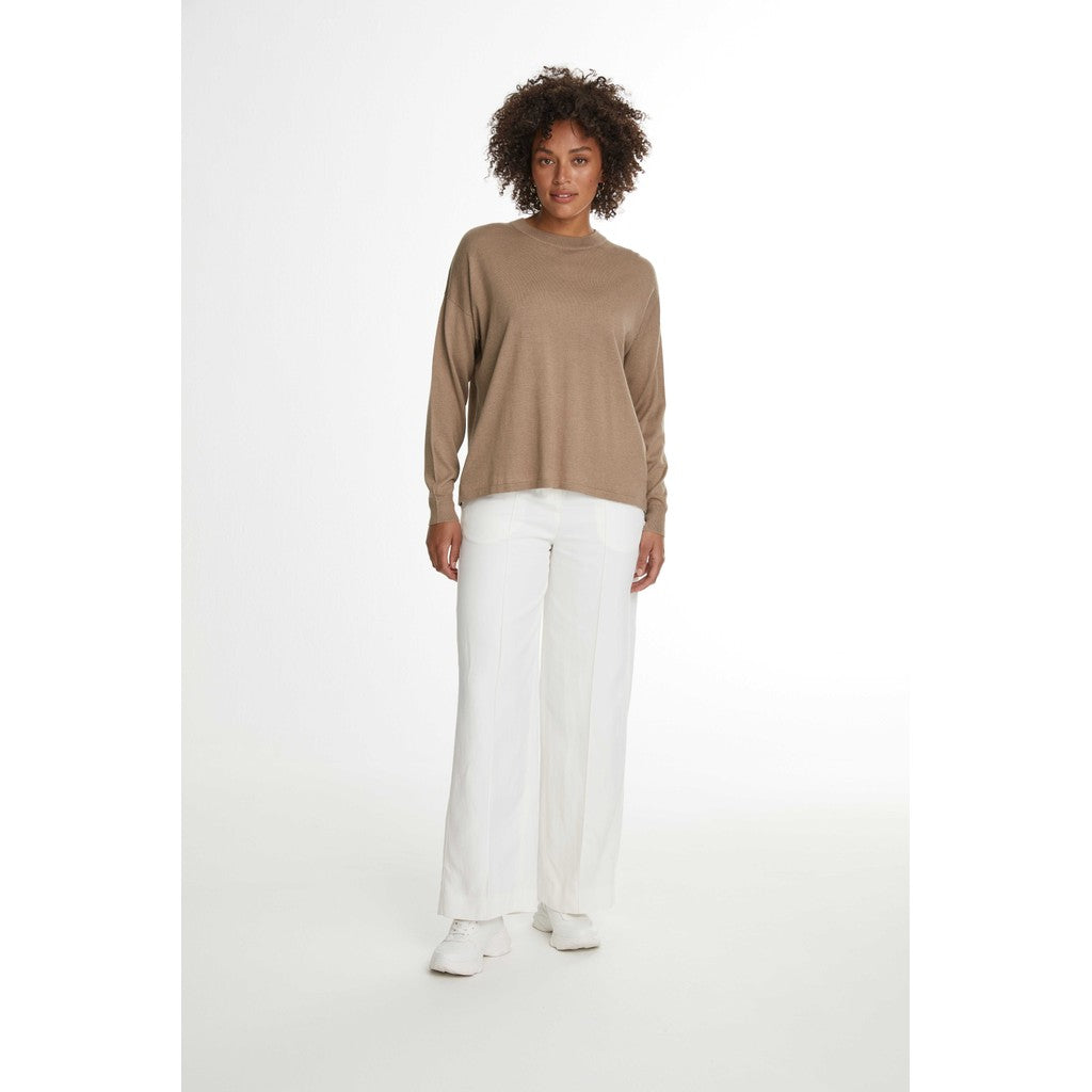 Davida Fine Knit Straight Sweater Sweaters Mink