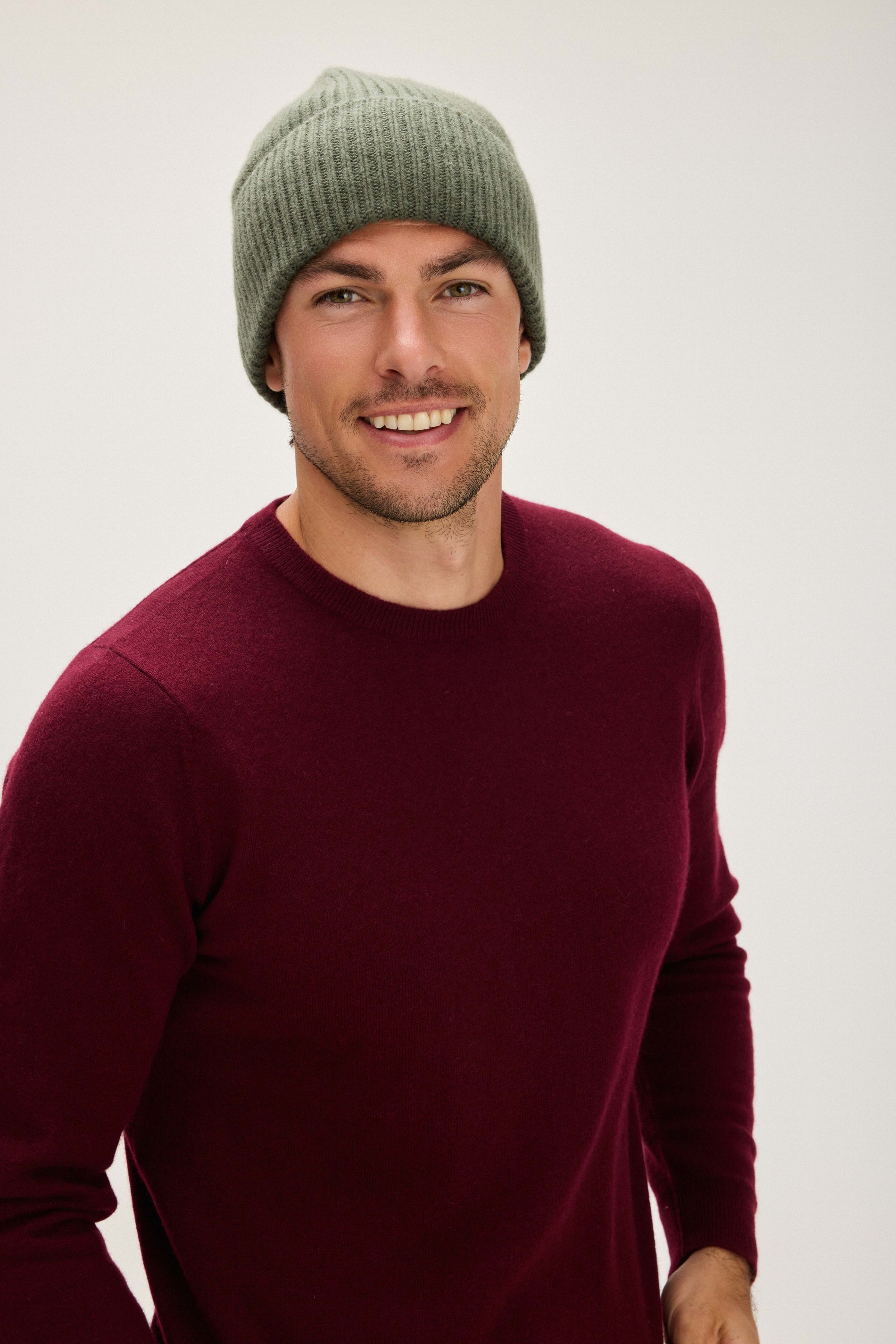 Davida Fold Rib Cap Hat Army Green