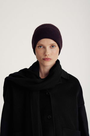 Fold Rib Cap - Plum