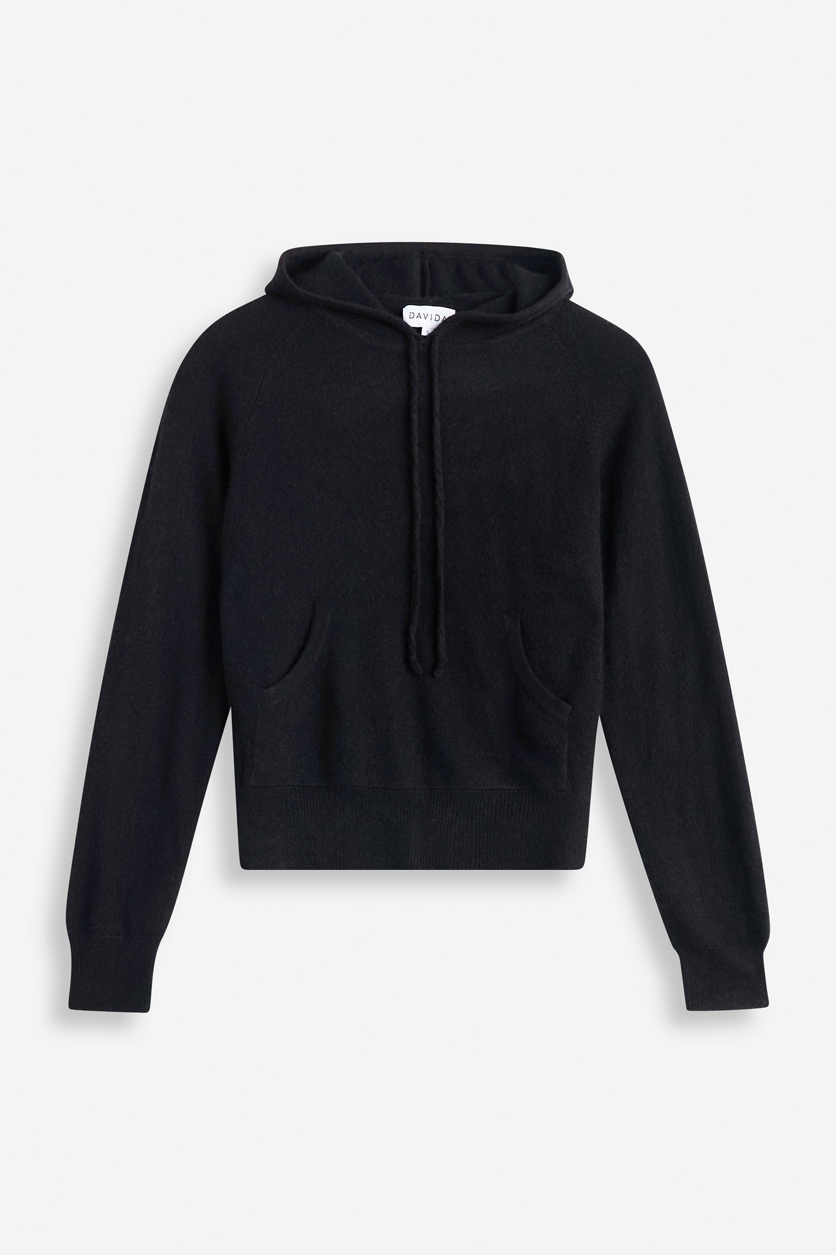 Davida Front Pocket Hoodie Sweaters Black