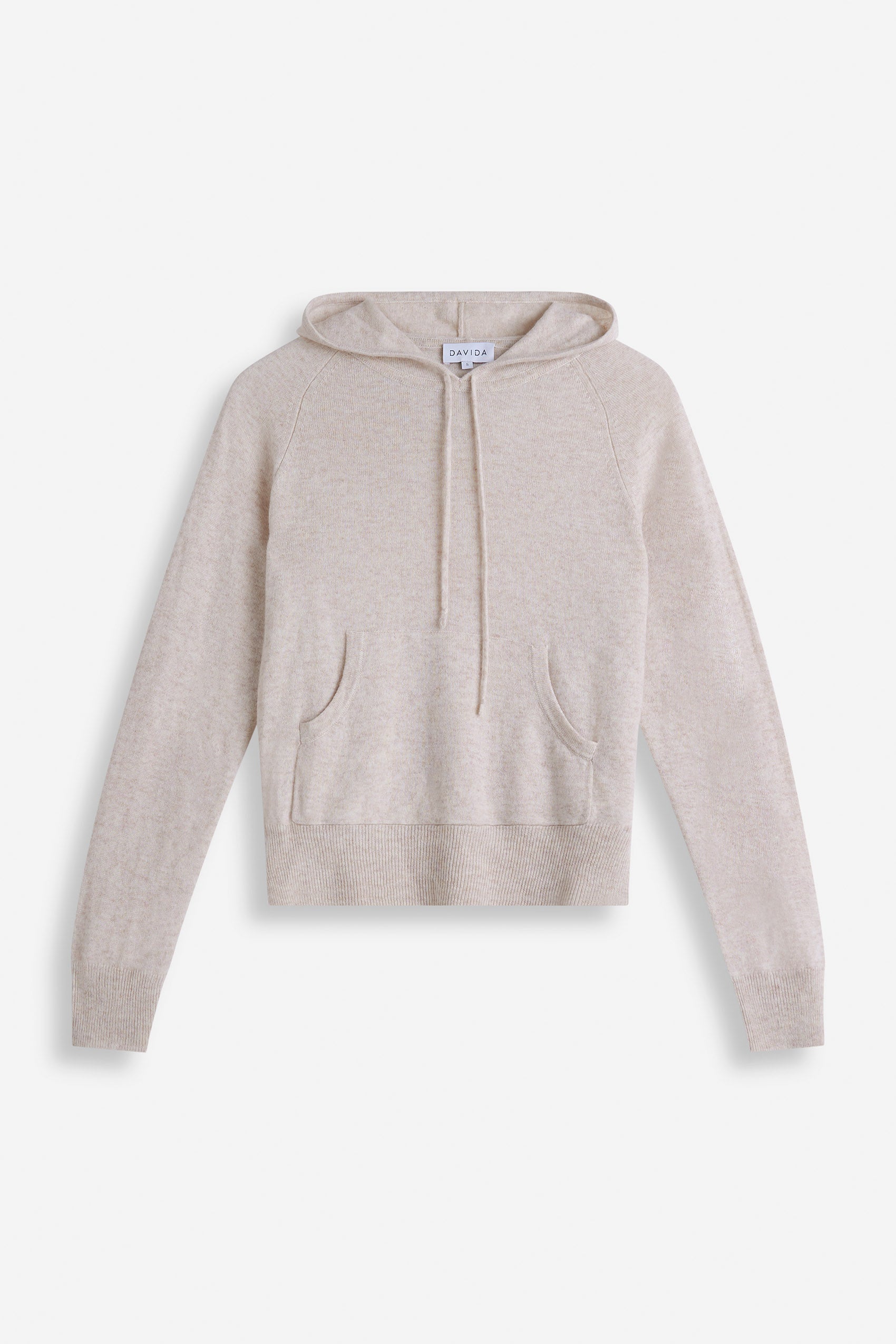 Davida Front Pocket Hoodie Sweaters Light Beige