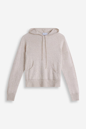 Front Pocket Hoodie - Light Beige