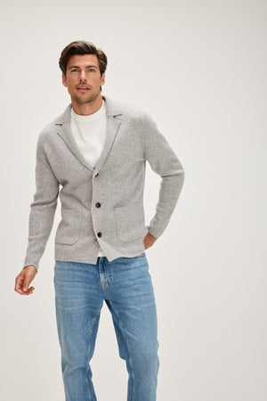 Man Blazer - Light Grey