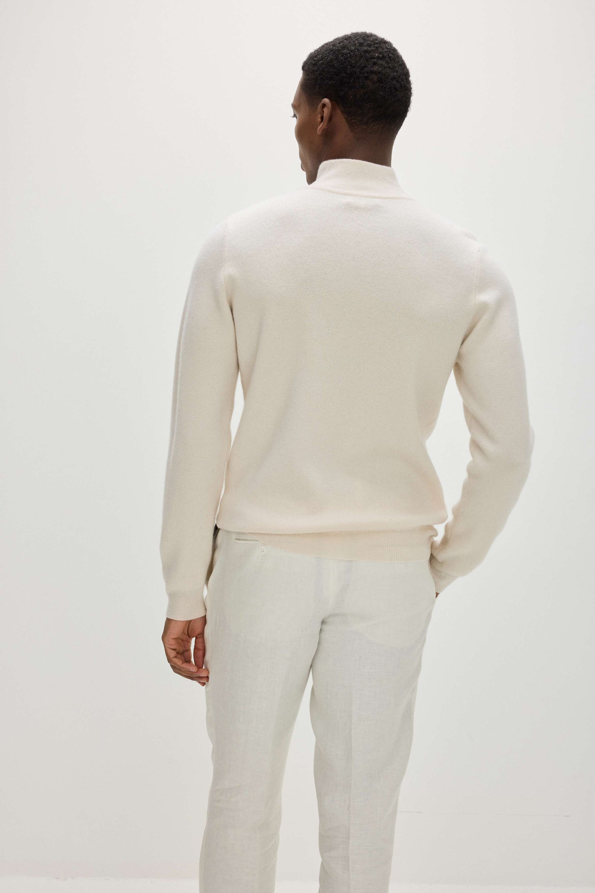 Davida Man Buttoned Jacket Cardigans White