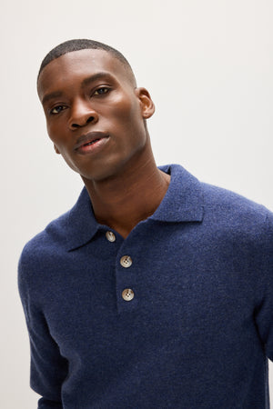 Man Collar - Denim Blue