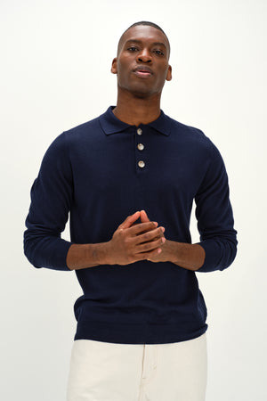 Man Collar - Navy