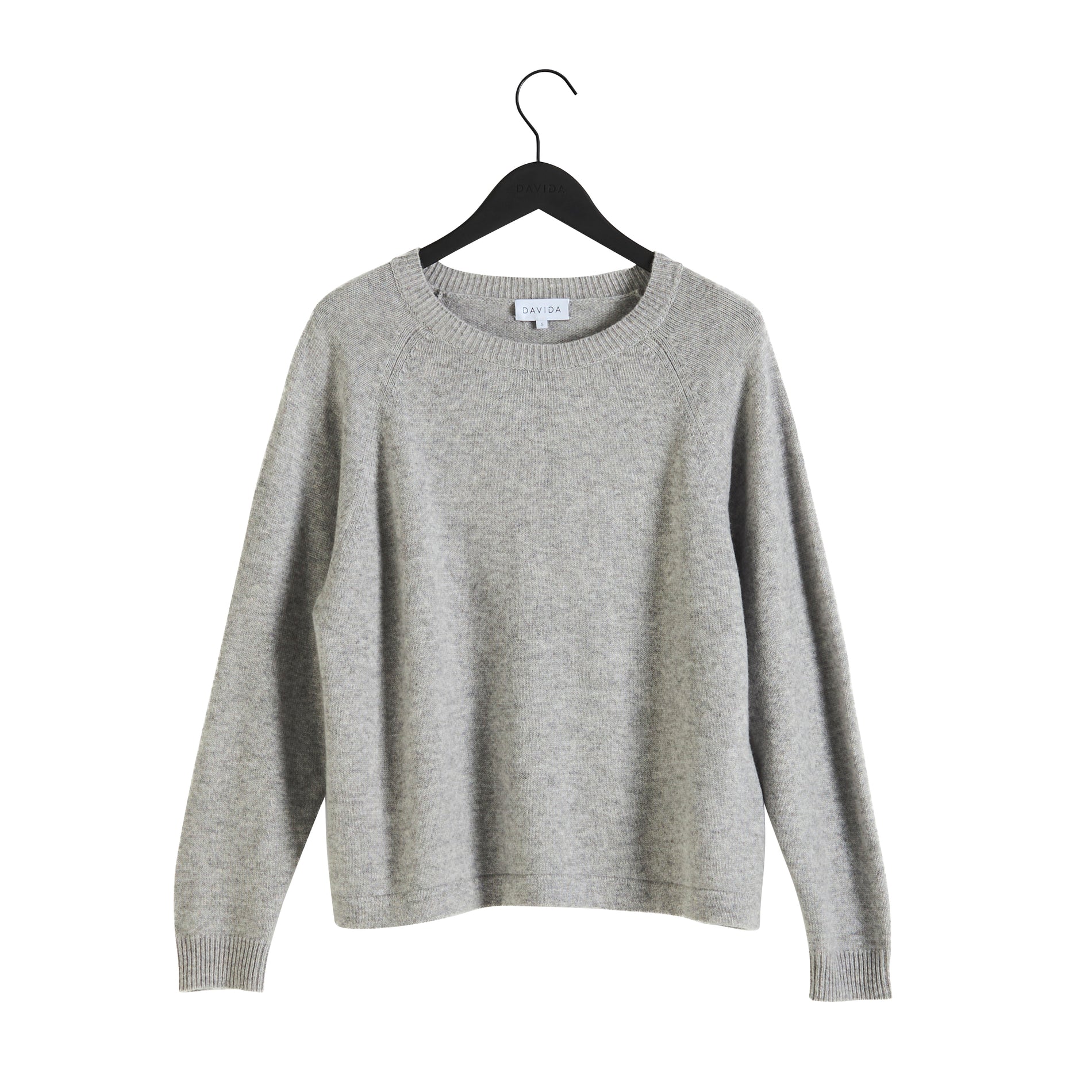 Davida Raglan Oversized Sweater Sweaters Light Grey