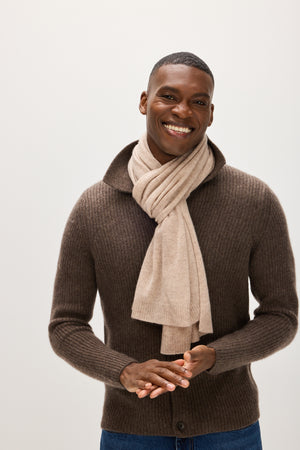 Rectangular Scarf - Sand