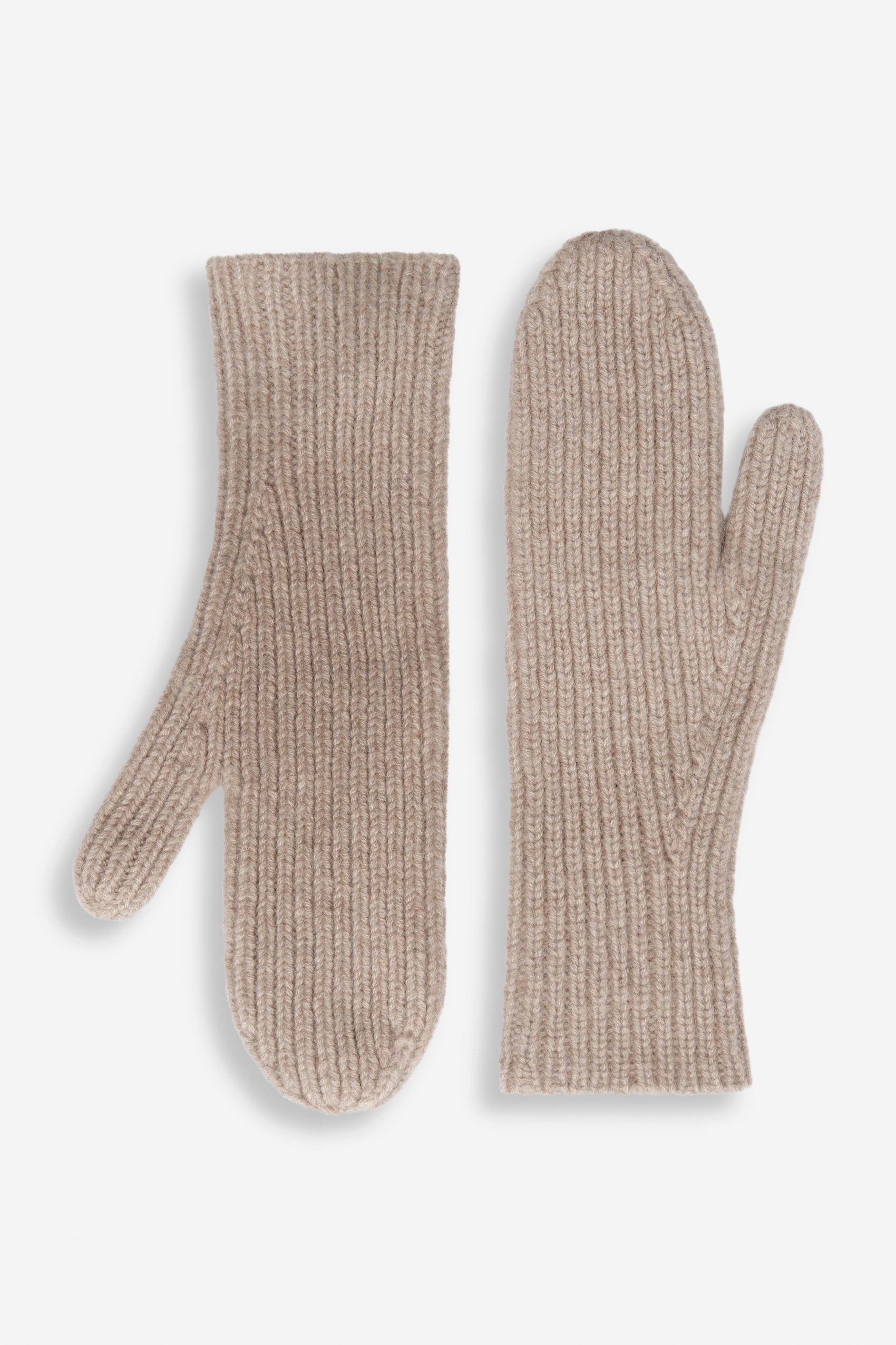 Davida Rib Mittens Accessories Mink