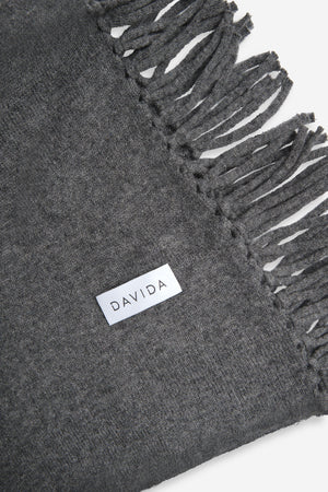 Scarf Fringes - Dark Grey