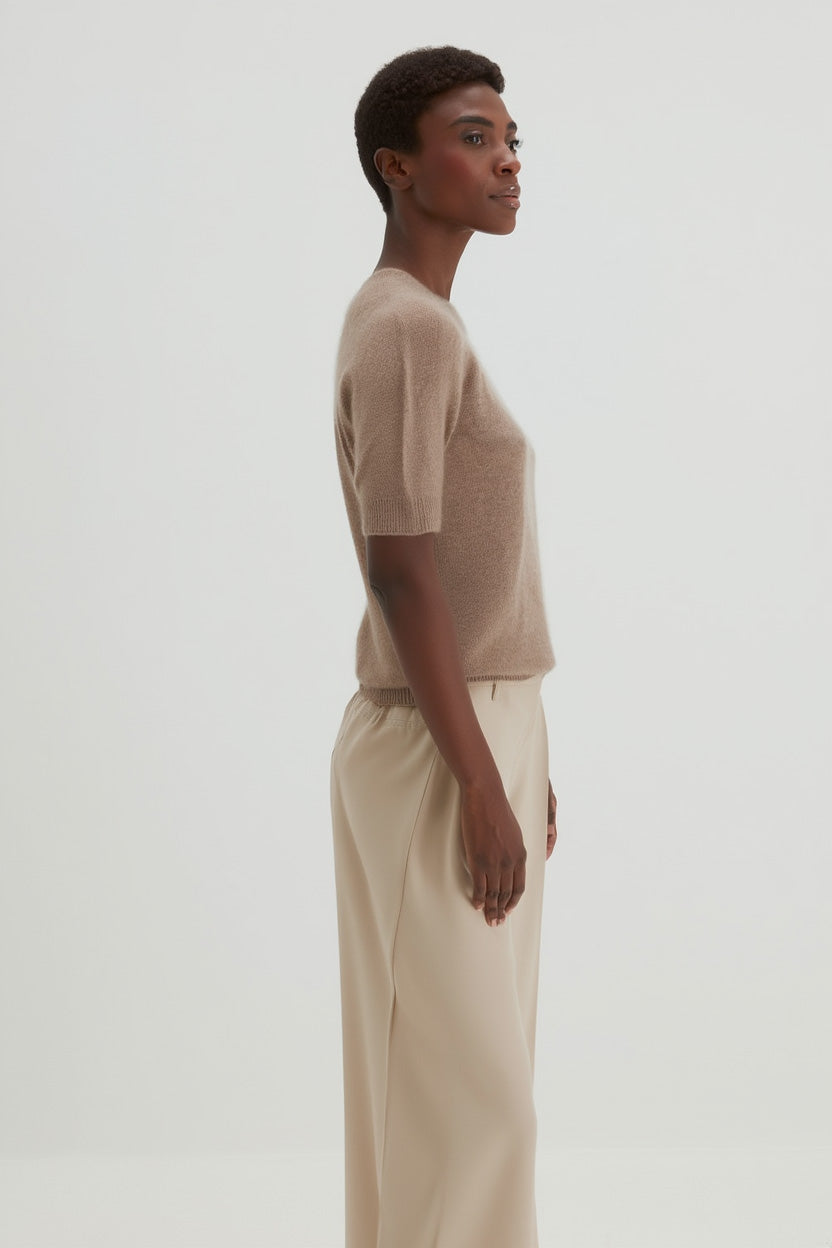 Davida T-shirt Oversized Sweaters Mink