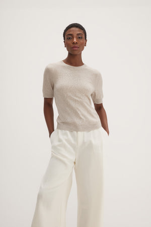 T-shirt Oversized - Sand