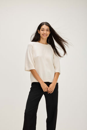 T-shirt Raglan Oversized - White