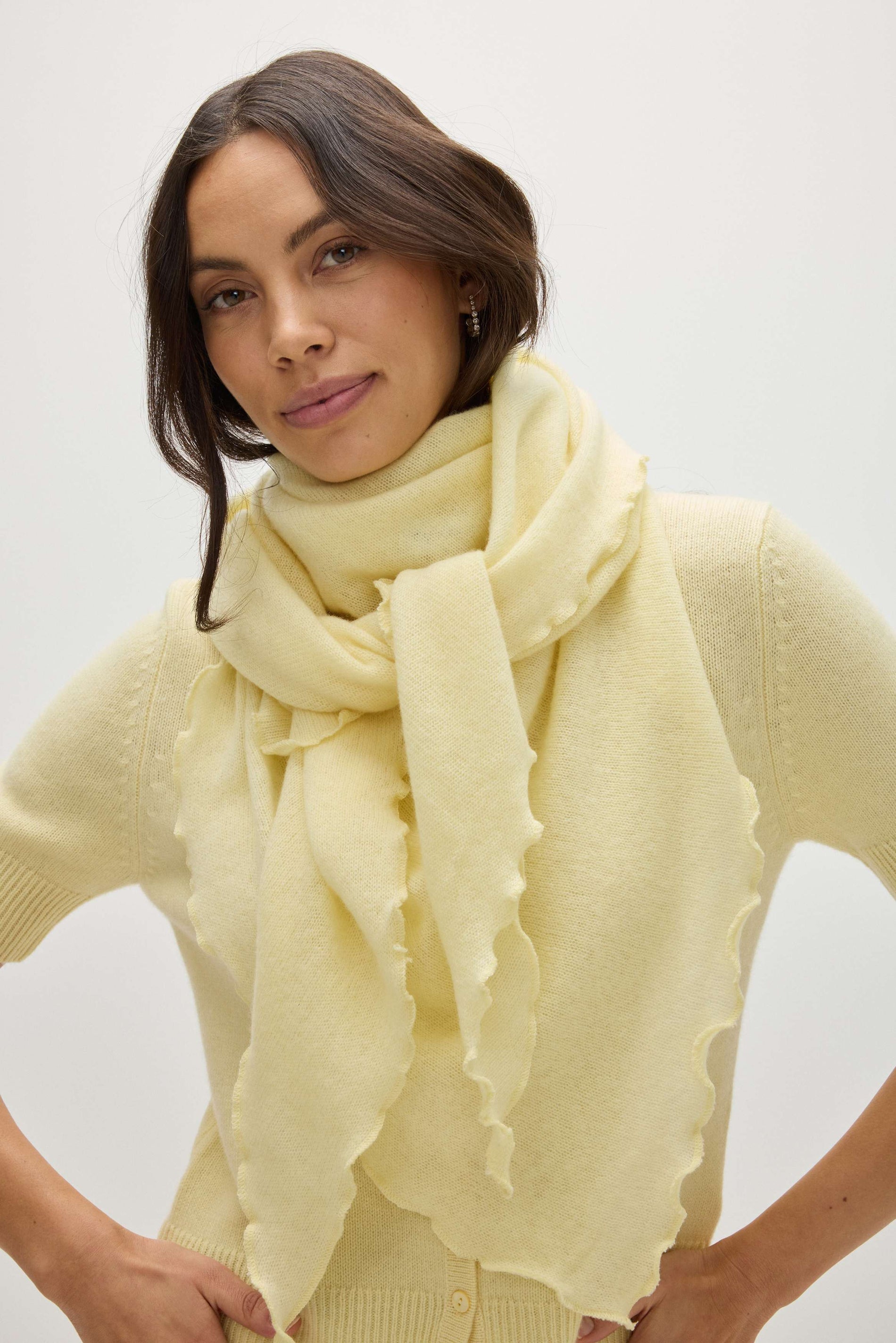 Davida Triangle Scarf Scarf Citrus