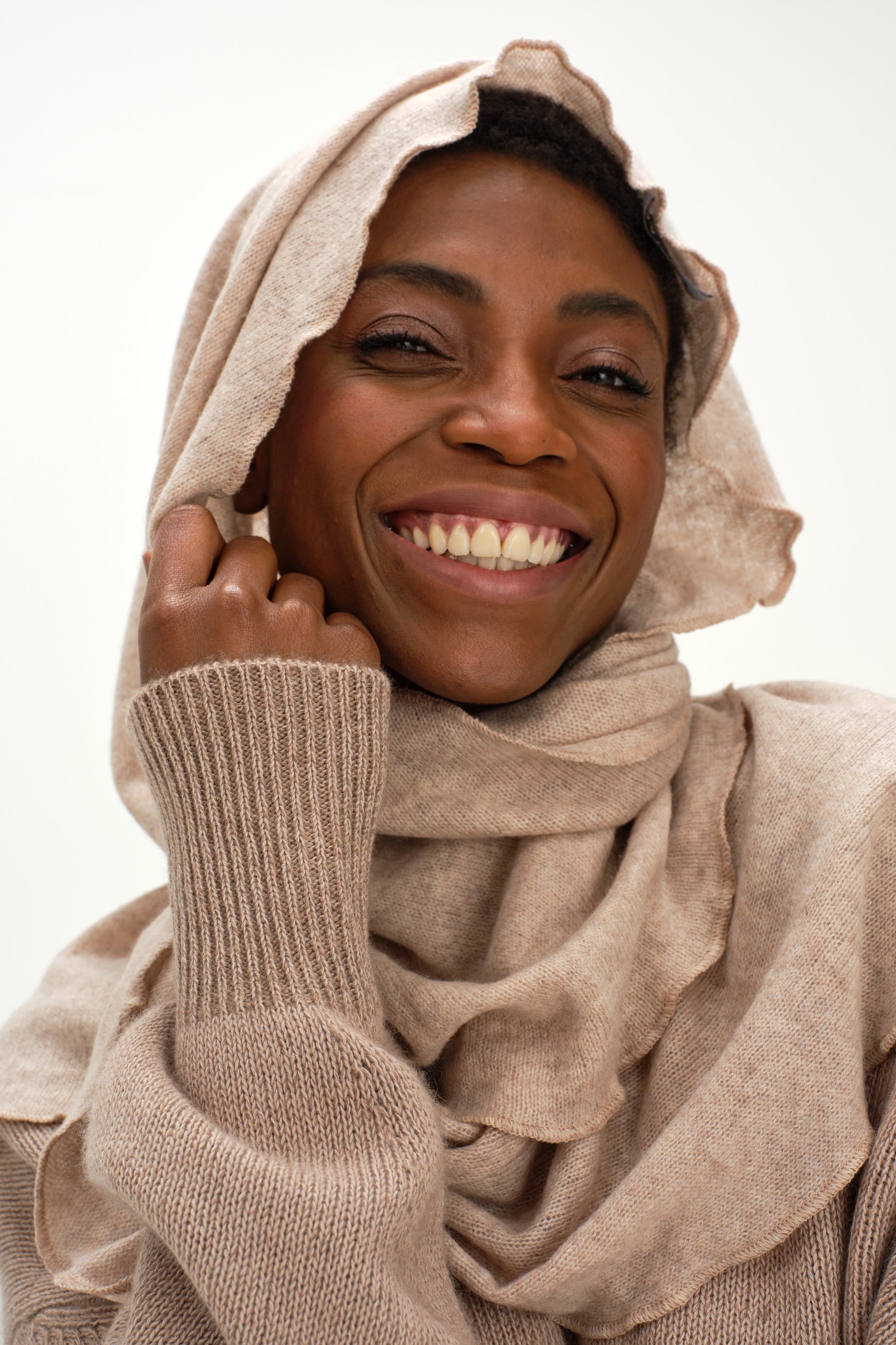 Davida Triangle Scarf Scarf Sand