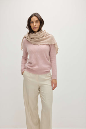 Triangle Scarf - Sand