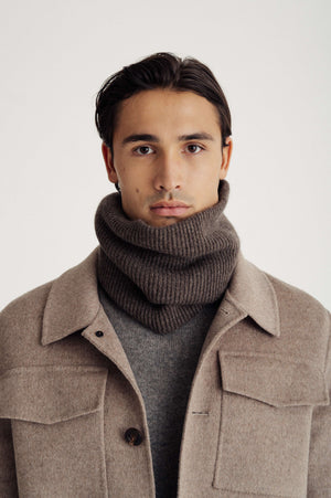 Tubular Scarf - Cacao