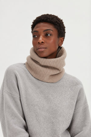 Tubular Scarf - Mink