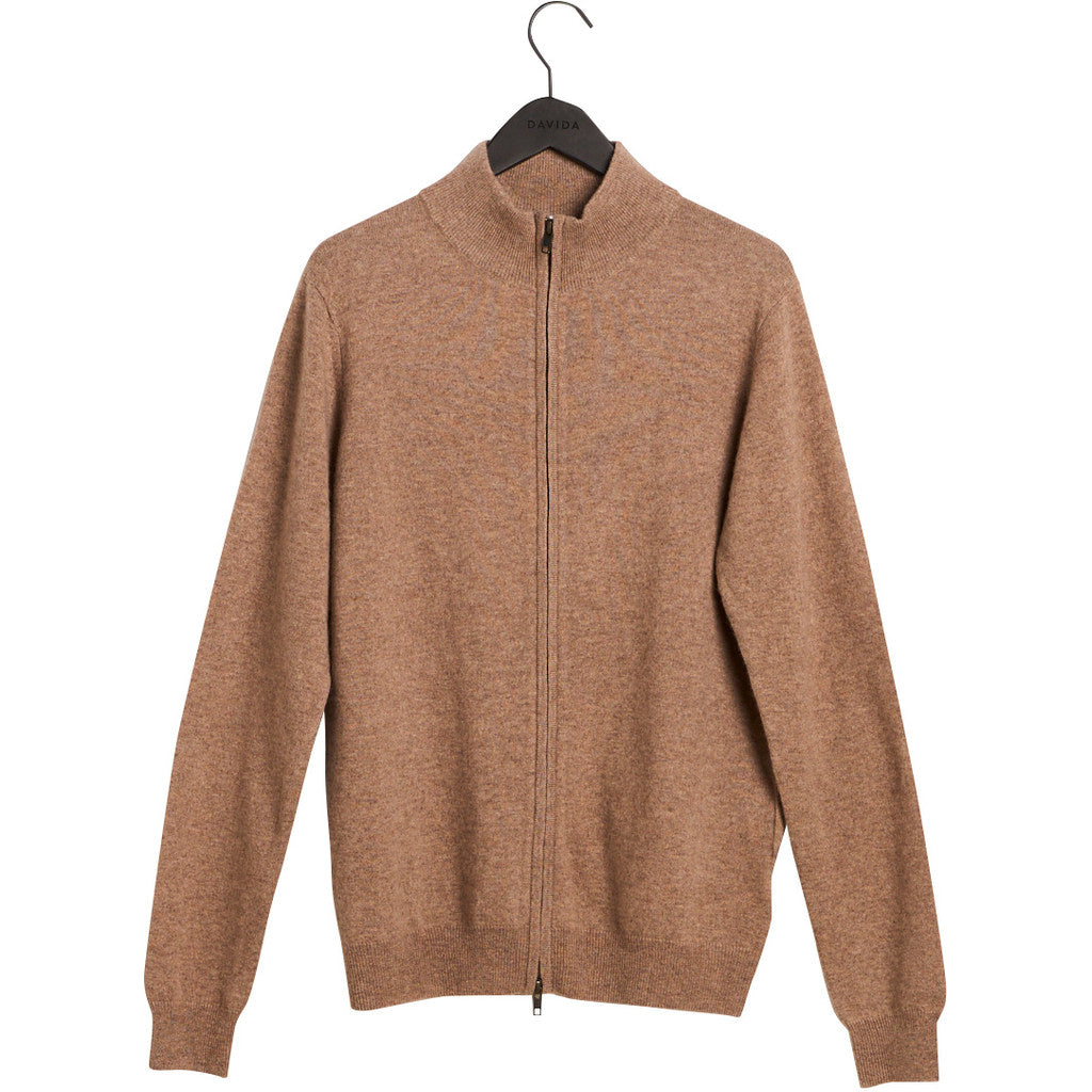 Davida man full zip Cardigans Mink