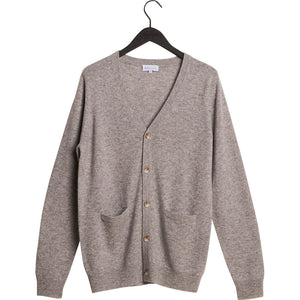 man v cardigan - Light Grey