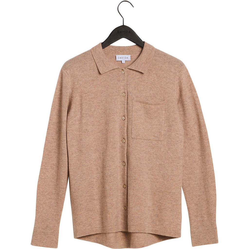 Davida oversized shirt Cardigans Sand