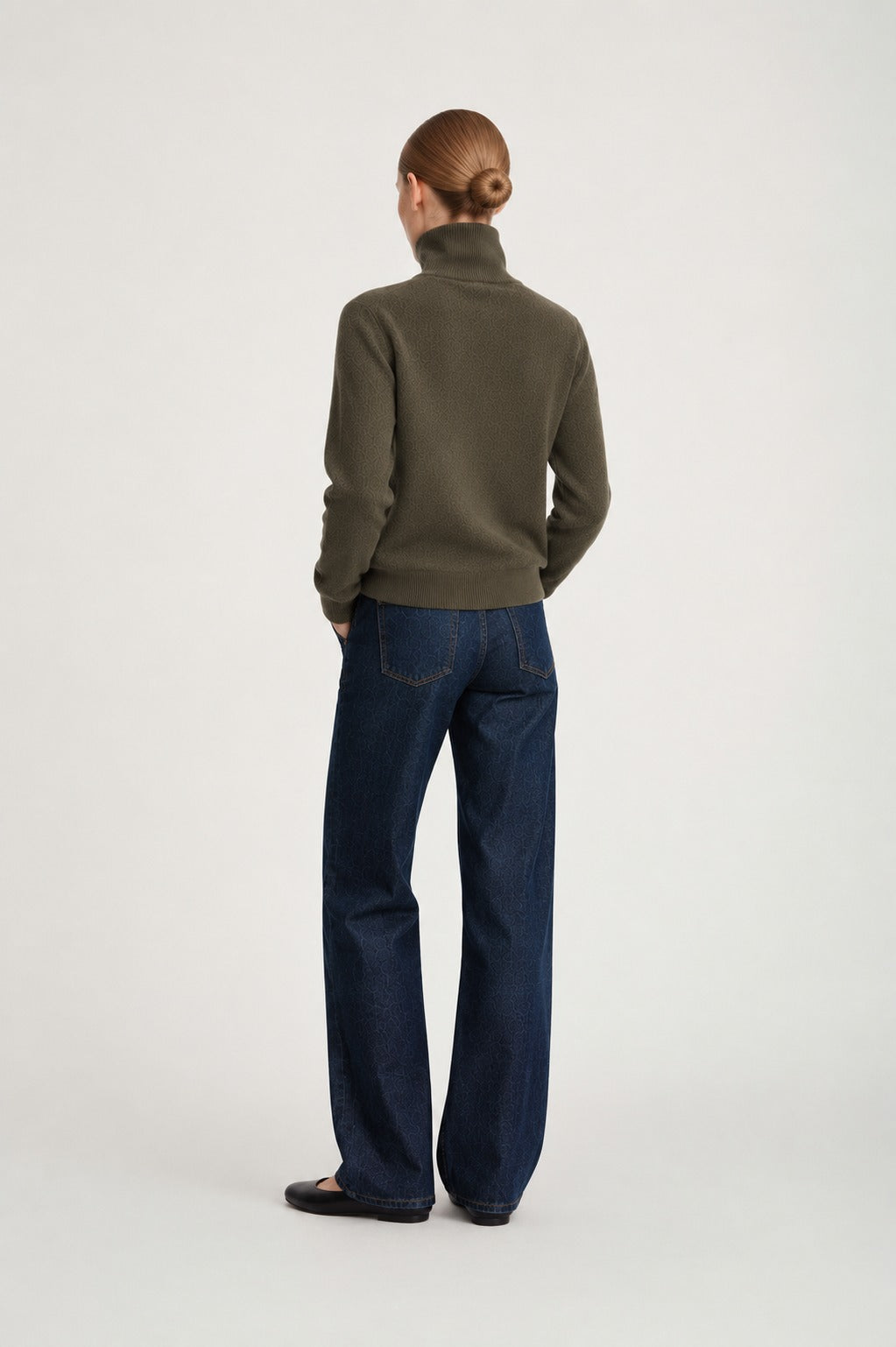 Davida pocket zip jacket Cardigans Hunter's Green