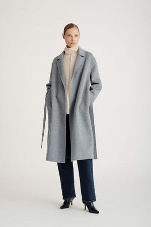 woven coat - Light Grey