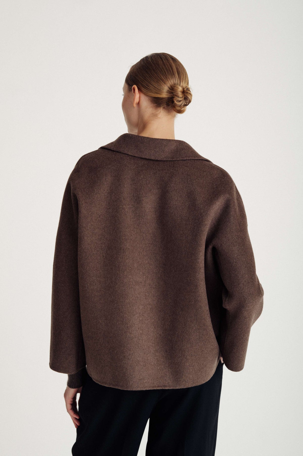 Davida woven jacket Outerwear Cacao