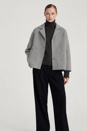 woven jacket - Light Grey